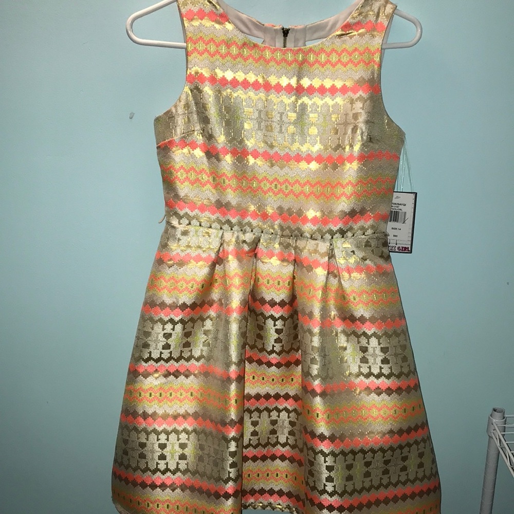 Bright colored and fun dress!